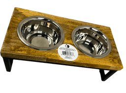 Elevated Pet Dinner Set - Image 1