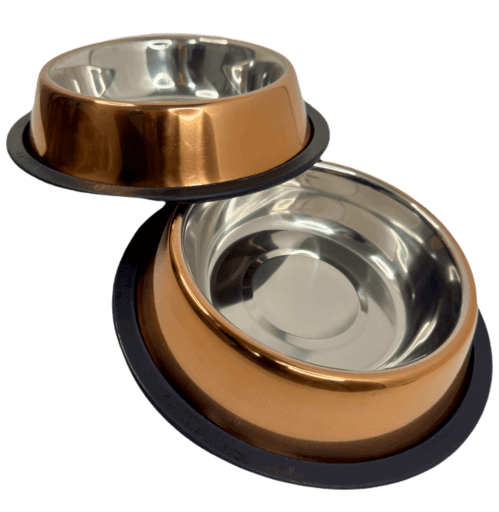 Non-slip feeding bowls